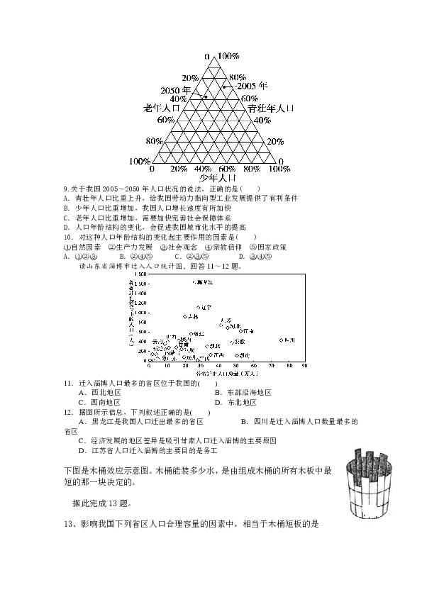 人口红利的地理试题_人口红利 指的是在一个时期内(2)