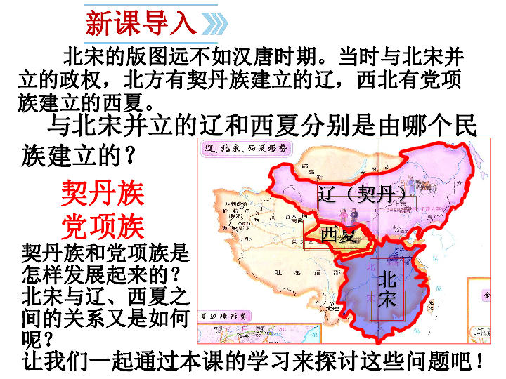 请你阅读下图,你认为这应该为五代辽宋夏金元时期哪三个政权的对峙