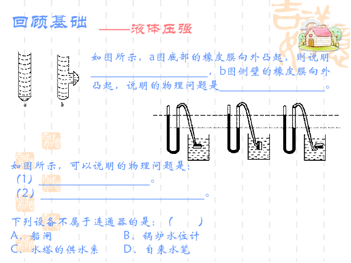 浮力人口_浮力思维导图(3)