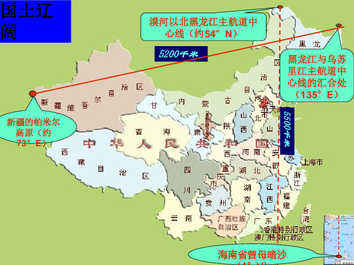 中国的疆域与人口教案_第一章中国的疆域和人口课件