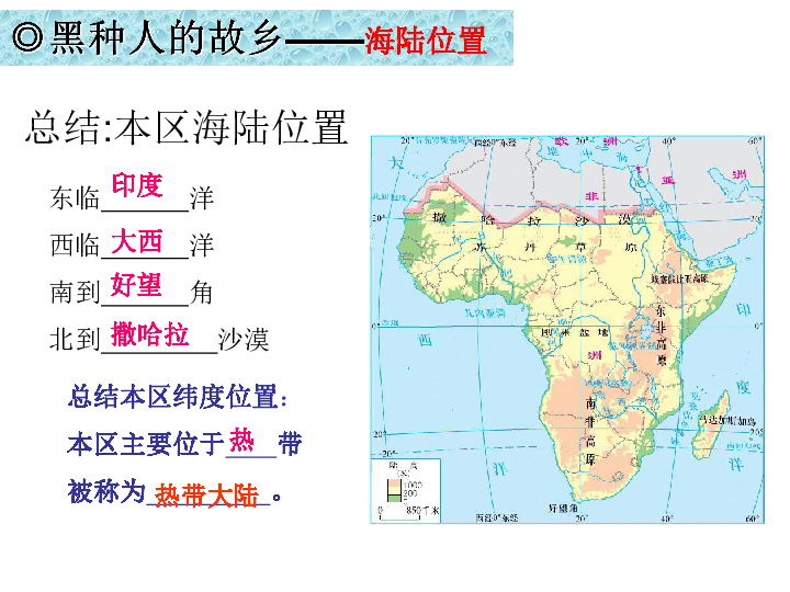 粤教版地理七年级下册 10.2 撒哈拉以南非洲 课件(共32张ppt)