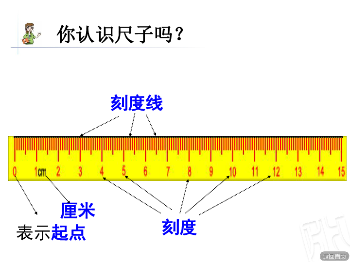 小学数学 青岛版五四制 一年级下册 八 阿福的新衣——厘米,米的认识