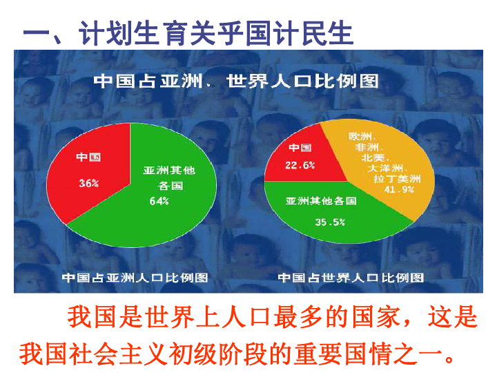 人口现状的基本特点_我国人口现状的基本特点是 ①人口基数大 ②新增人口多