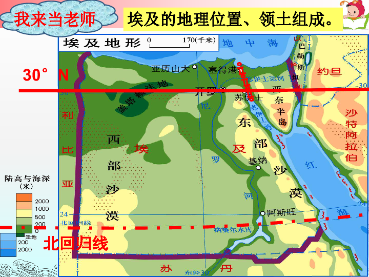 湘教版七年级下册地理8.2 埃及课件:28张ppt