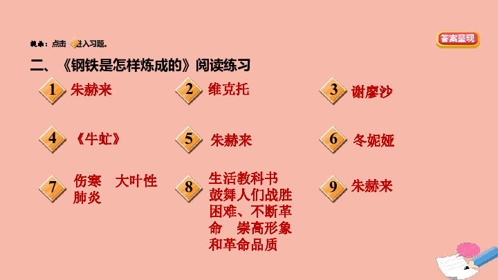 部编版八下语文期末复习名著阅读课件共28张ppt