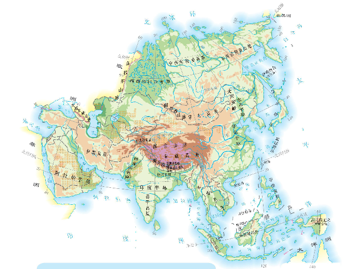 亚洲地图人口_中国人口分布地图