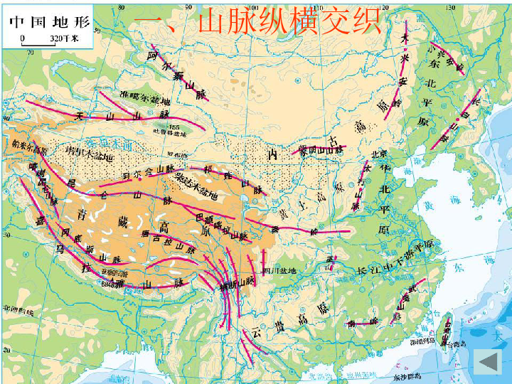 湘教版八年级地理上册2.1 中国的地形 课件 (共60张ppt)