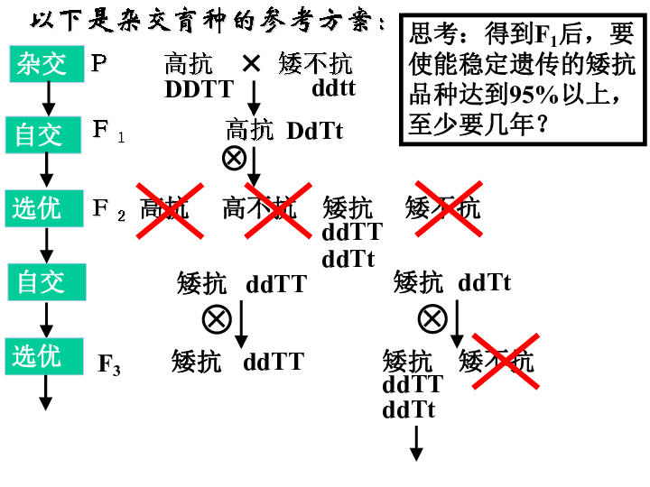 选择育种利用什么原理_詹森育种原理公式图解