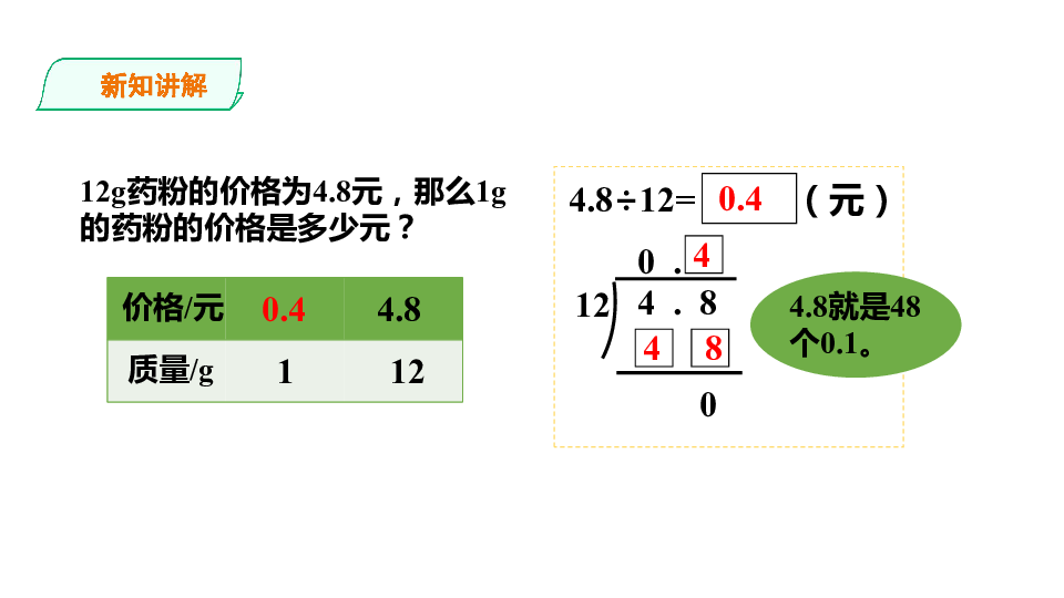 五年级小数除以小数五年级第三单元一个小数除以小数的计算方法急