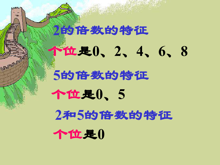 数学五年级上北师大版3《3的倍数特征》课件(33张)