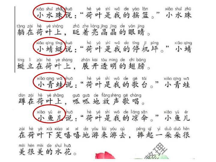 人教部编版一年级下册2016部编课文四13荷叶圆圆课件28张ppt