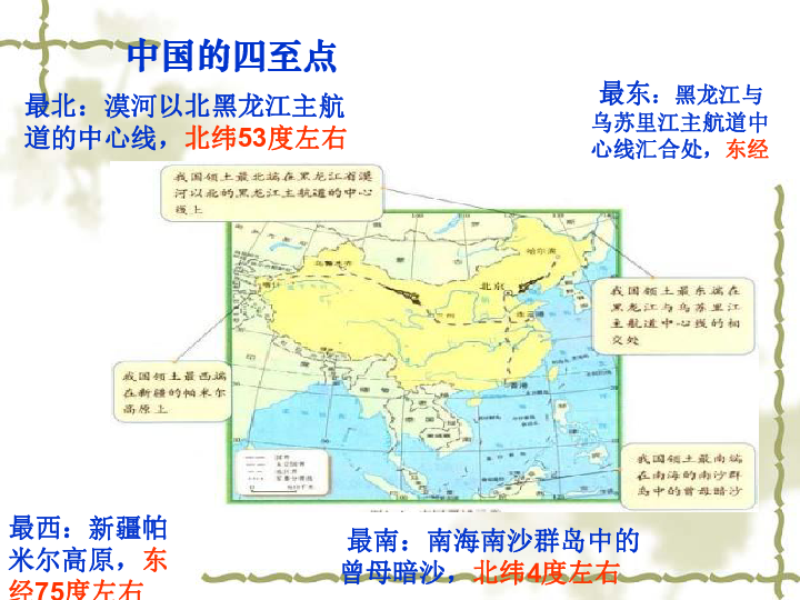 地理我国疆域和人口ppt课件_地理人口ppt图片