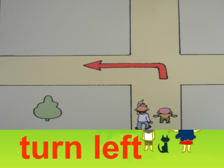 unit 2 turn left at the corner