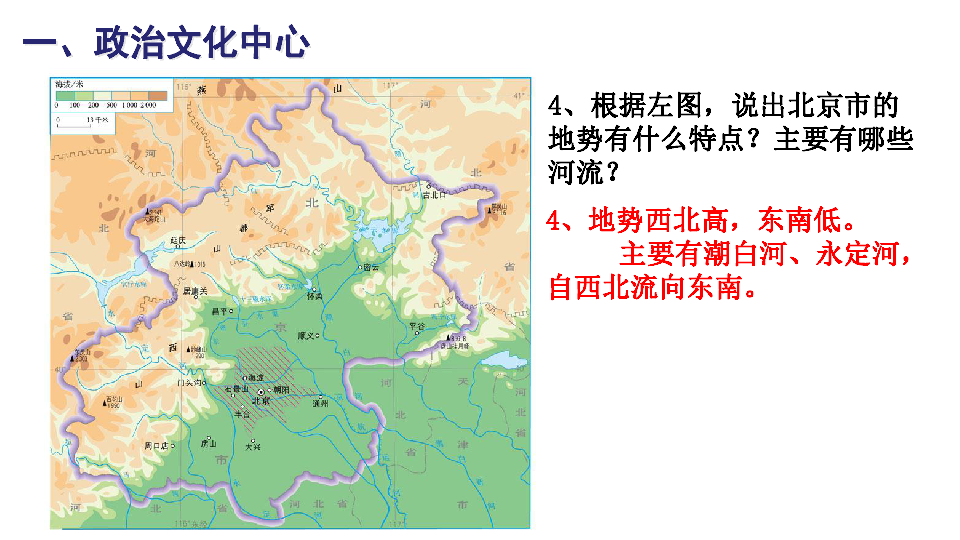 人教版地理八年级下册第六章第4节祖国的首都北京ppt课件共26张