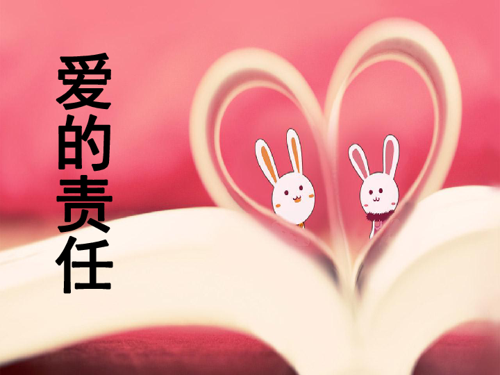 1.1 爱的责任 课件