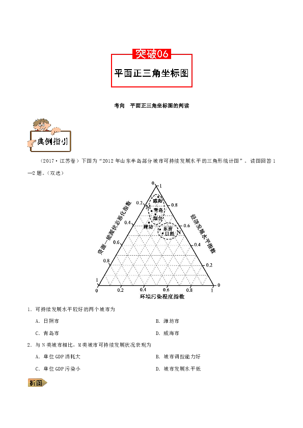 地理高中三角形人口_高中地理人口思维导图