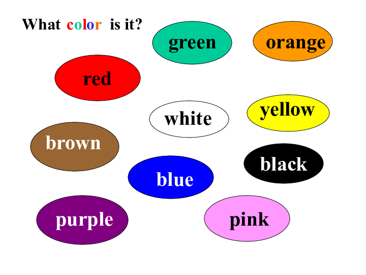 starter unit 3 what color is it section a[上学期]