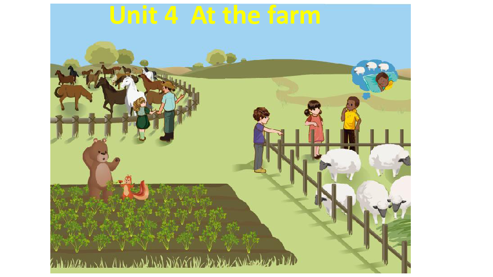 unit 4 at the farm pa let"s talk 课件 素材