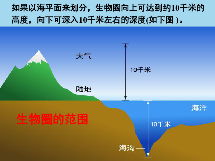 生物圈是最大的生态系统 课件 25张ppt