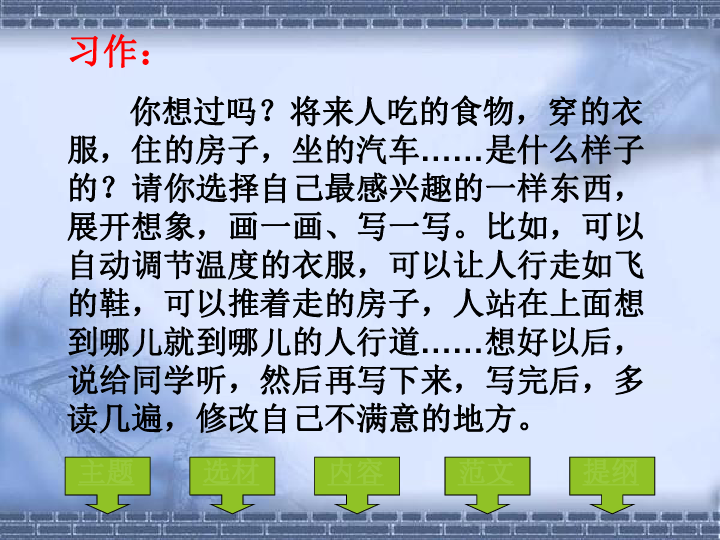 未来的机器人口语交际_口语交际 我想发明的机器人课件(2)