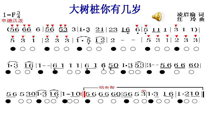 大树桩你有几岁简谱_大树桩你有几岁图片