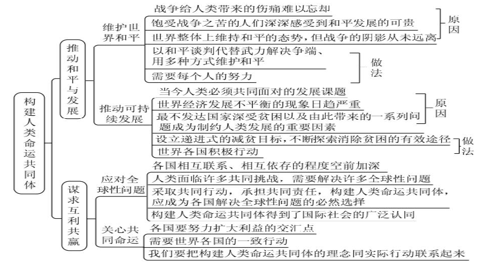 第一单元 我们共同的世界 复习课件(25张ppt)