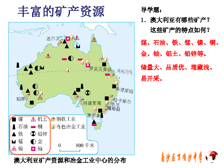 澳大利亚人口分布特点_教材梳理 033 澳大利亚