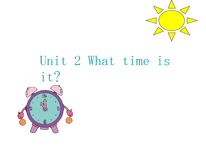 unit 2 what time is it? pa let"s learn (共18页ppt