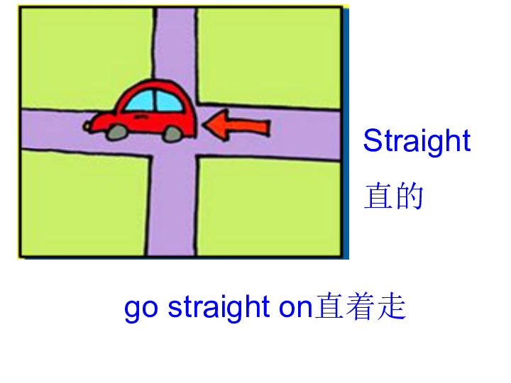 unit 1 go straight on 课件