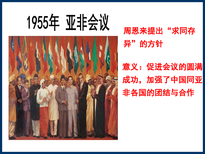 独立自主的新中国外交 课件(12张ppt)