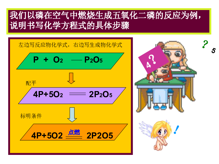 2 如何正确书写化学方程式 课件(14张ppt)