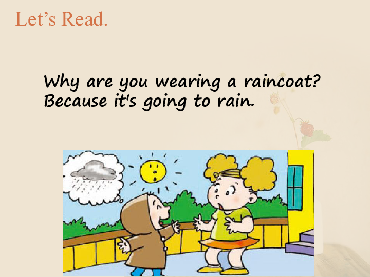 unit 2 why are you wearing a hat? 课件
