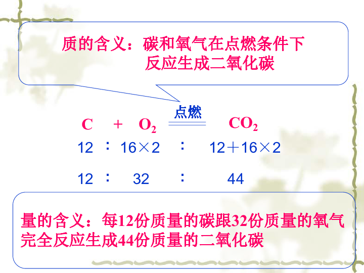 九年级化学方程式