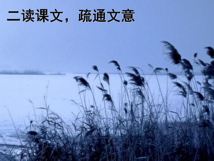 蒹葭怎么读