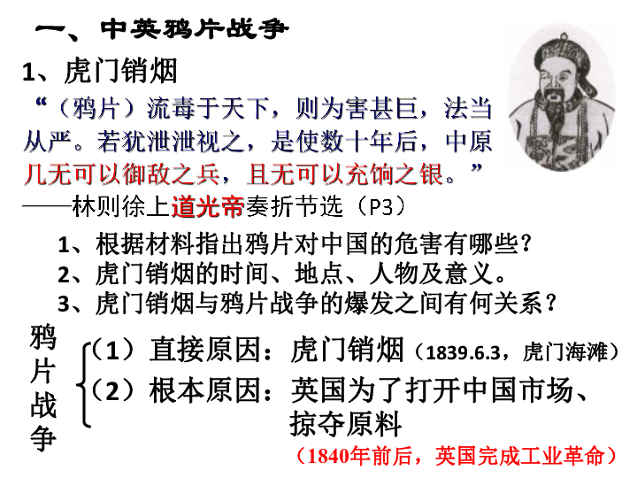 人教部编版历史八年级上册 全册复习课件(共72ppt)