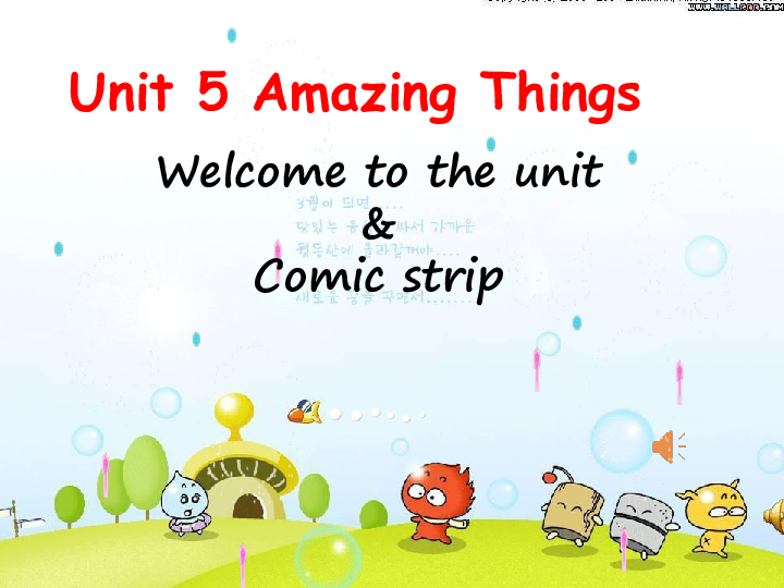 to the unit  & comic stripto learn about some unusual things to