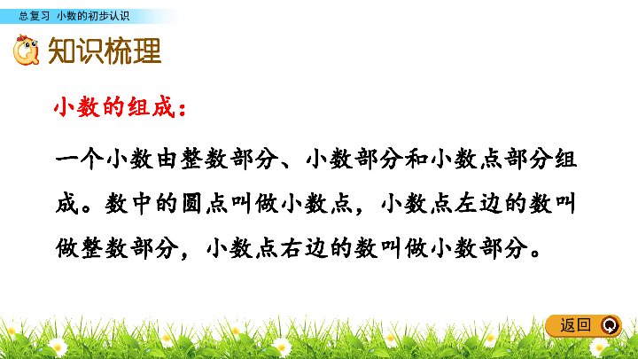 三年级下册数学课件总复习 9.2 小数的初步认识 青岛版(共16张ppt.