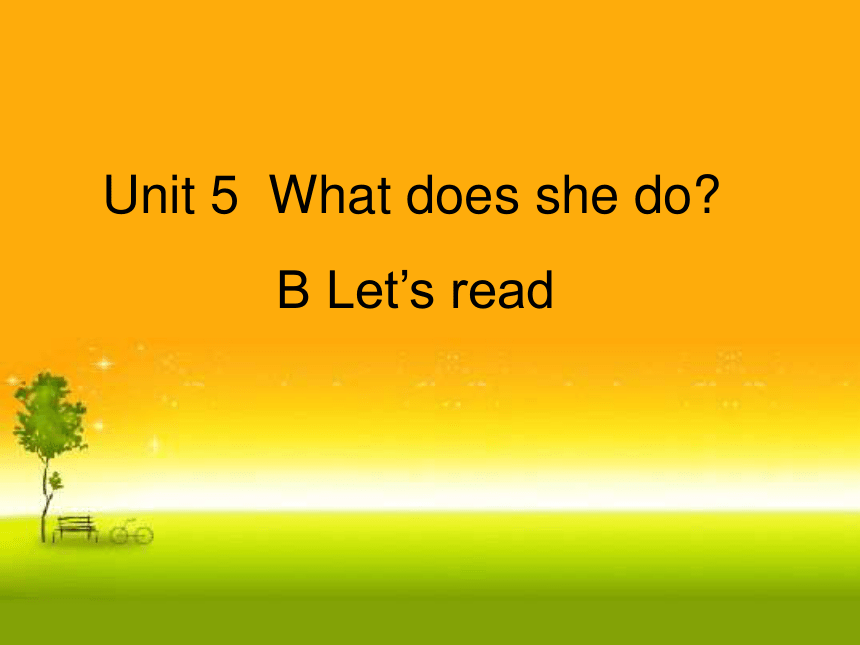 6上Unit 5 What does she do Period 6