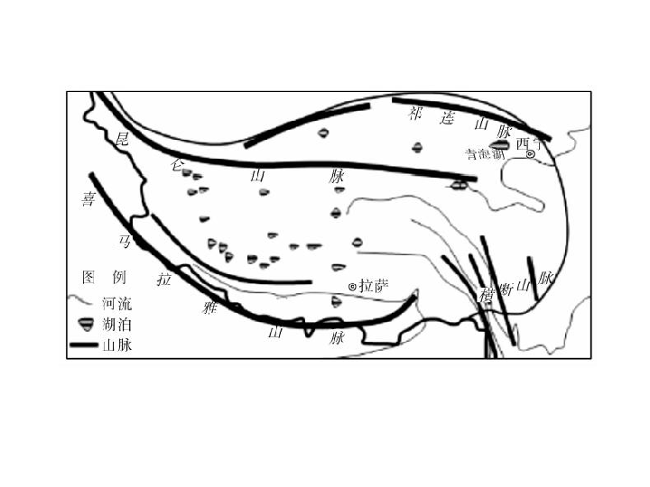 青藏高原怎么画简笔画图片