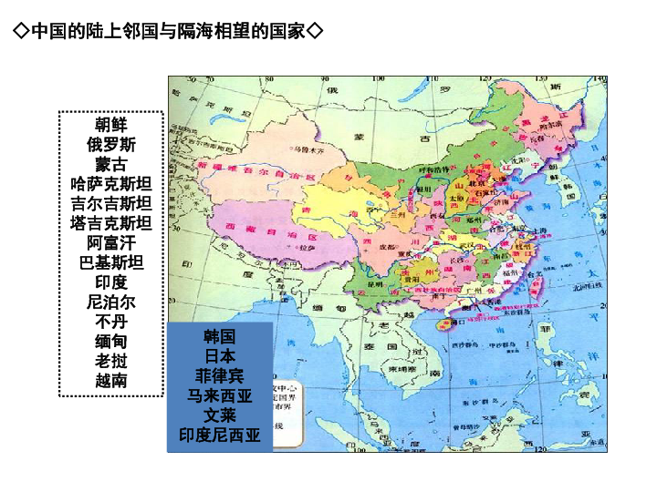 中国的疆域 行政区划 人口和民族_中国行政区划