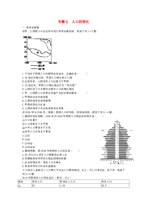 关于人口的题_关于人口的手抄报(2)