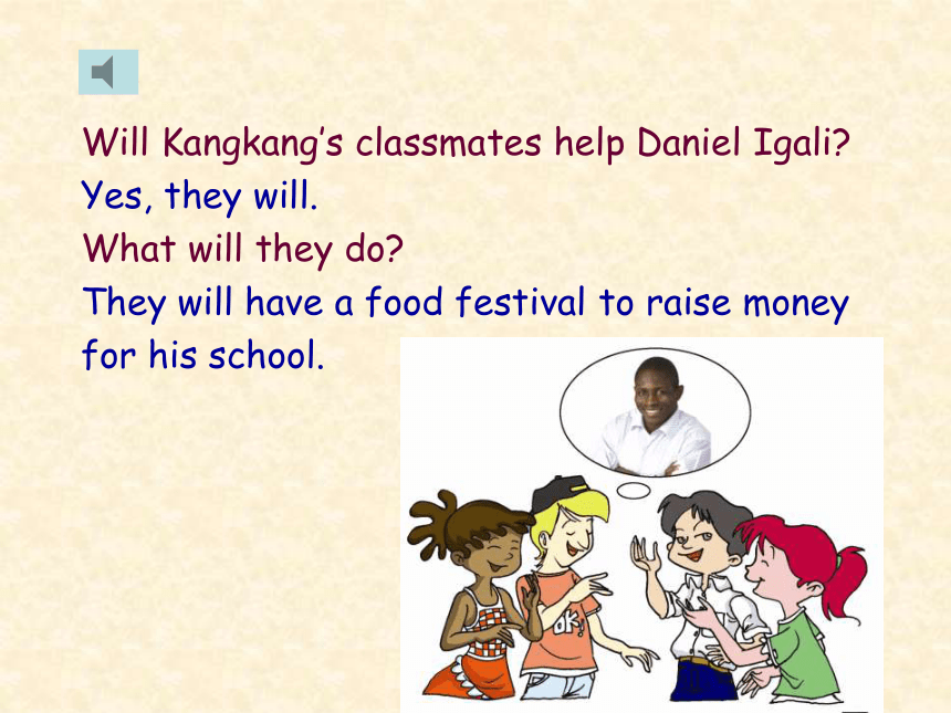 Unit 7 Food Festival>Topic 1 We are preparing for a food festival SectionA