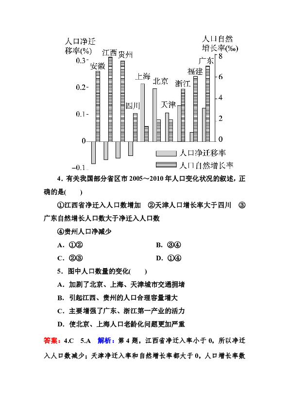 人口的空间变化考试答案_中国人口数量变化图(3)