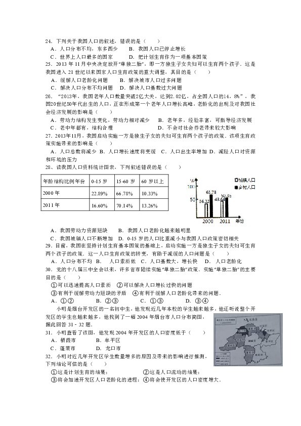 人口试题_人口普查