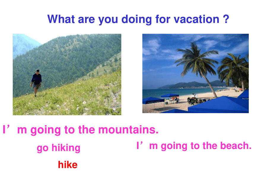 Unit3 what are you doing for vacation?全单元课件（68ppt)