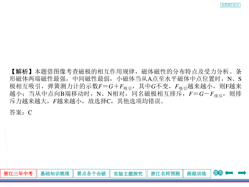 2013年浙江中考第一轮复习物理部分第三章运动和力