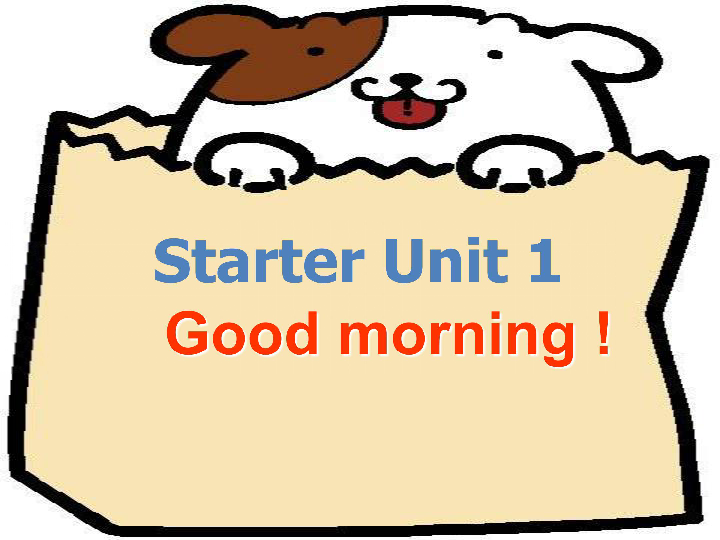 人教新目標七年級上start unit 1 good morning 2a 4d 課件24張