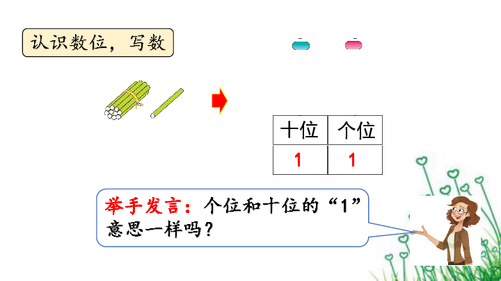 数位表图片一年级课件图片