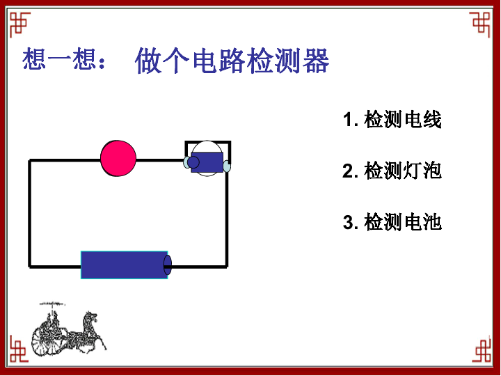 鄂教版科學三年級下冊第五單元《20.電路出了什麼故障》課件